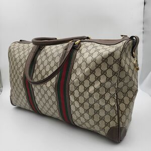 Gucci Sherry Line Boston 50 Travel Bag Weekender..Authentic..